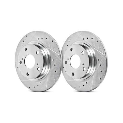 Power Stop Evolution Drilled and Slotted